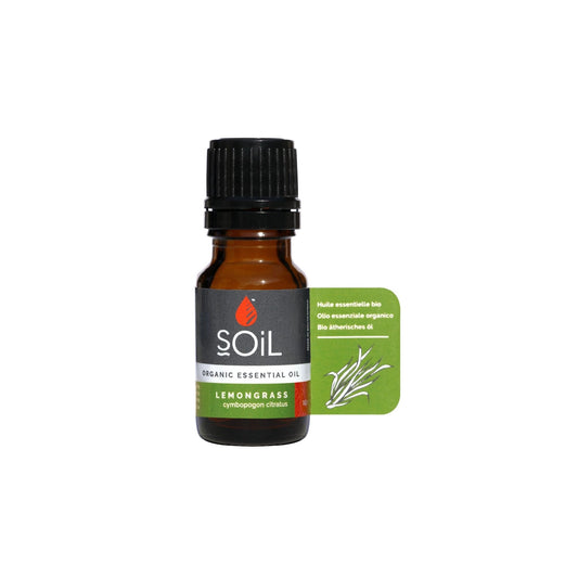 Ulei esential de Lemongrass Pur 100% Organic,10 ml, SOiL