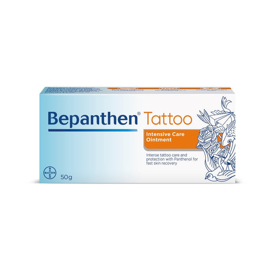 Unguent pentru ingrijirea tatuajelor Bepanthen Tattoo, 50 g, Bayer