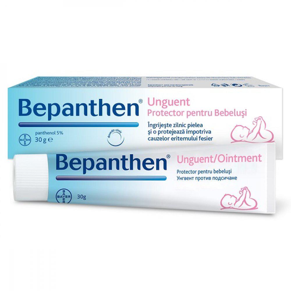 Unguent pentru iritatiile de scutec Bepanthen, 30 g, Bayer