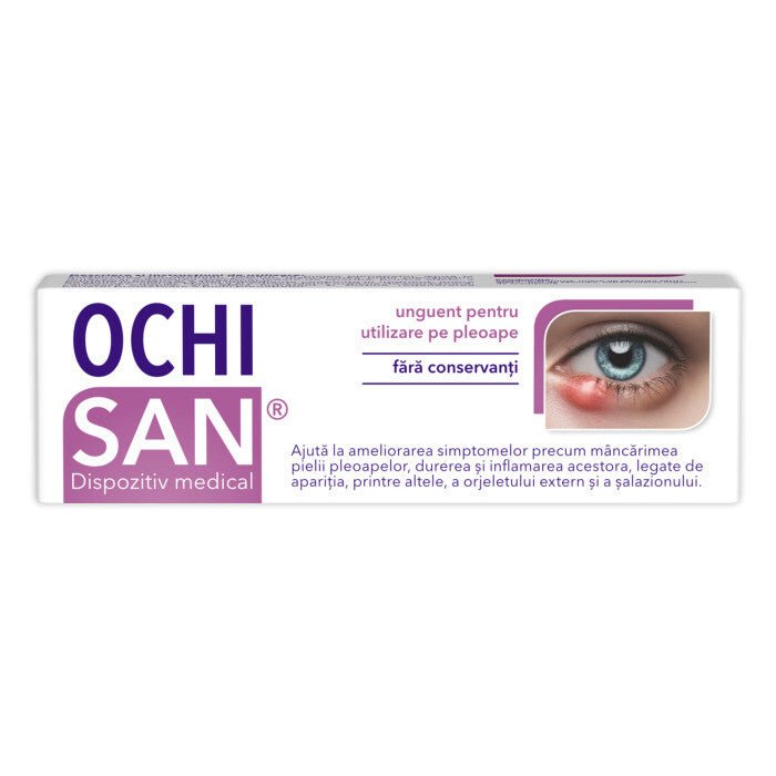 Unguent pentru urcior si chalazion OchiSan, 15 g, Zdrovit