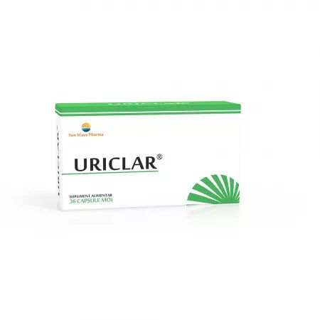 Uriclar, 36 capsule, Sun Wave Pharma