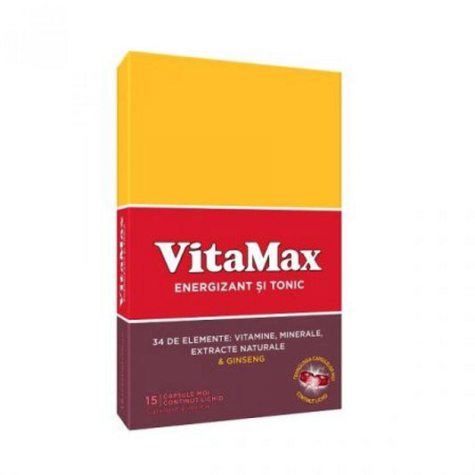 Vitamax, 15 capsule, Perrigo-