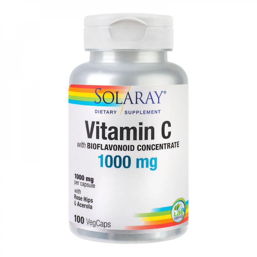 Vitamin C 1000 mg Solaray, 100 capsule, Secom-