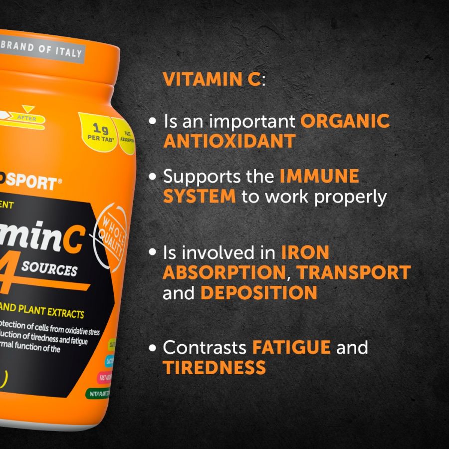 VITAMIN C 4Natural Blend>, 90 comprimate, Named Sport