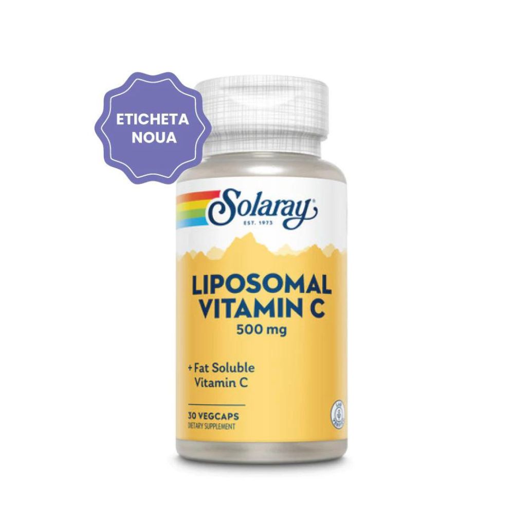 Vitamin C Liposomal 500 mg Solaray, 30 capsule, Secom - 076280984859