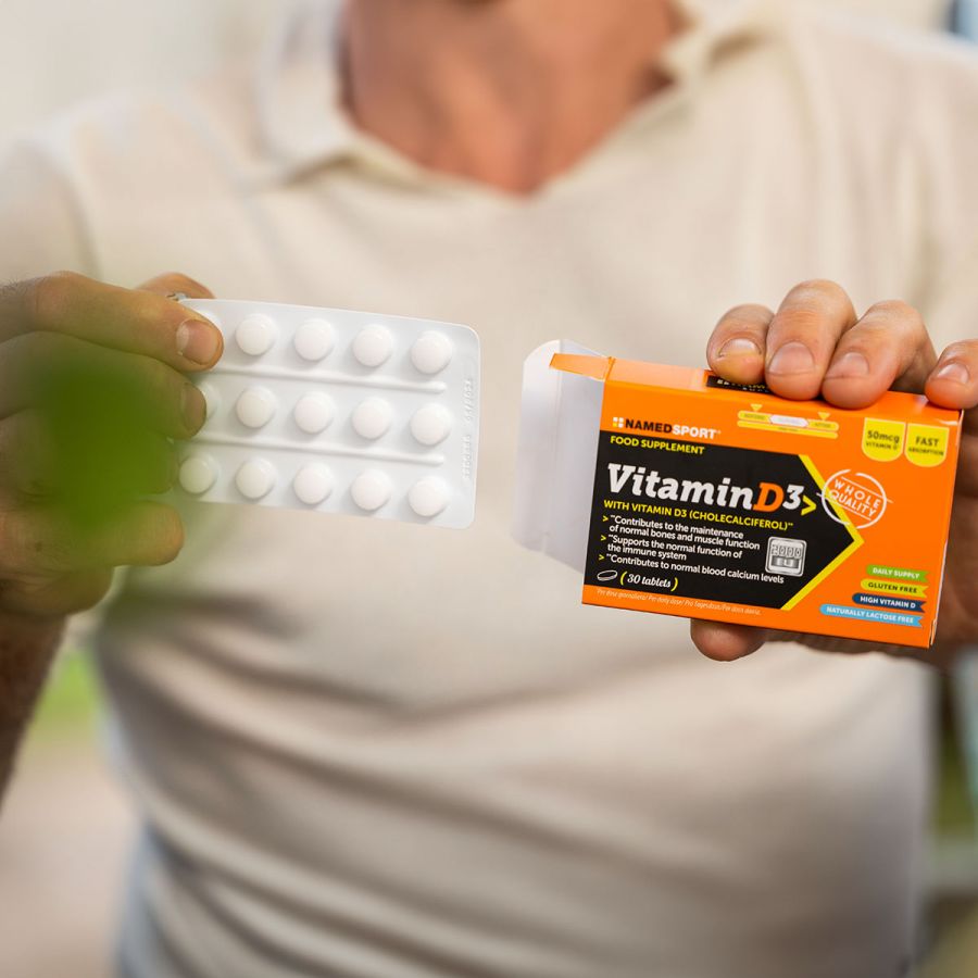 Vitamin D3>, 30 comprimate, Named Sport