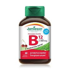 Vitamina B12 2500 mcg, 60 tablete, Jamieson-