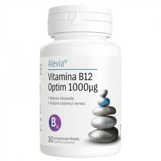 Vitamina B12 Optim, 1000 mcg, 30 capsule, Alevia-