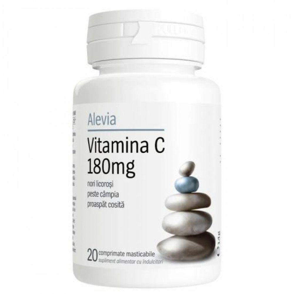 Vitamina C 180 mg, 20 comprimate, Alevia