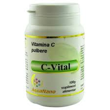 Vitamina C Pulbere, C Vital, 100g, Anghoras Invest-