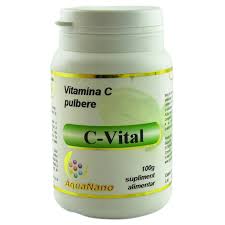 Vitamina C Pulbere, C Vital, 100g, Anghoras Invest