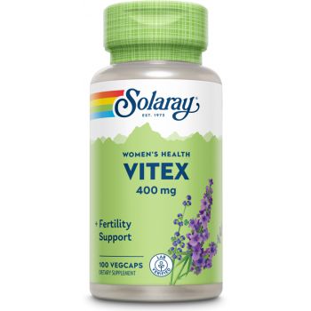 Vitex 400 mg Solaray, 100 capsule, Secom