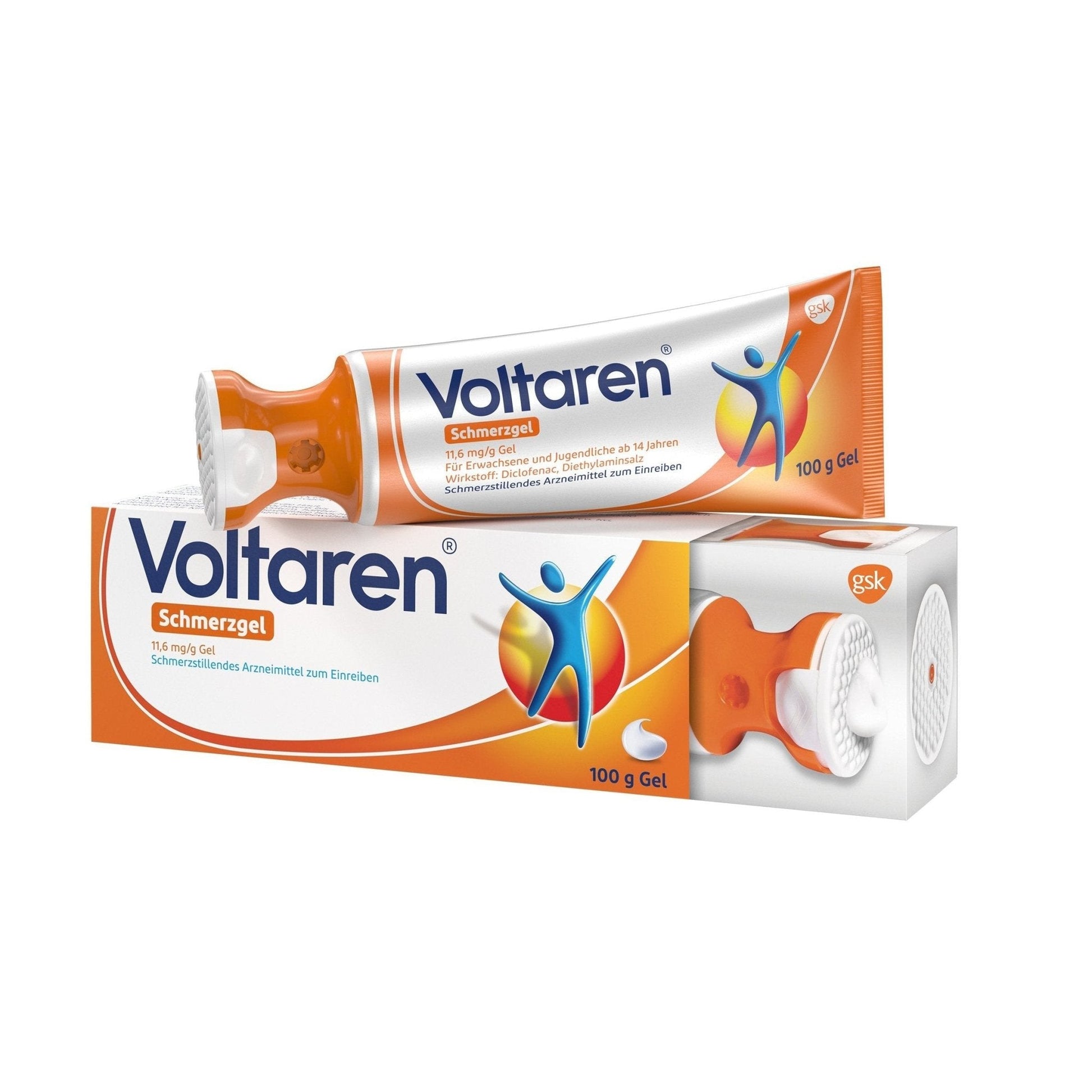 Voltaren Emulgel cu aplicator, 11.6mg, 100 g, Gsk