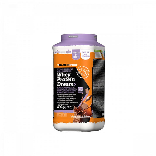 WHEY PROTEIN DREAM> Choco Mousse, 800 gr, Named Sport-