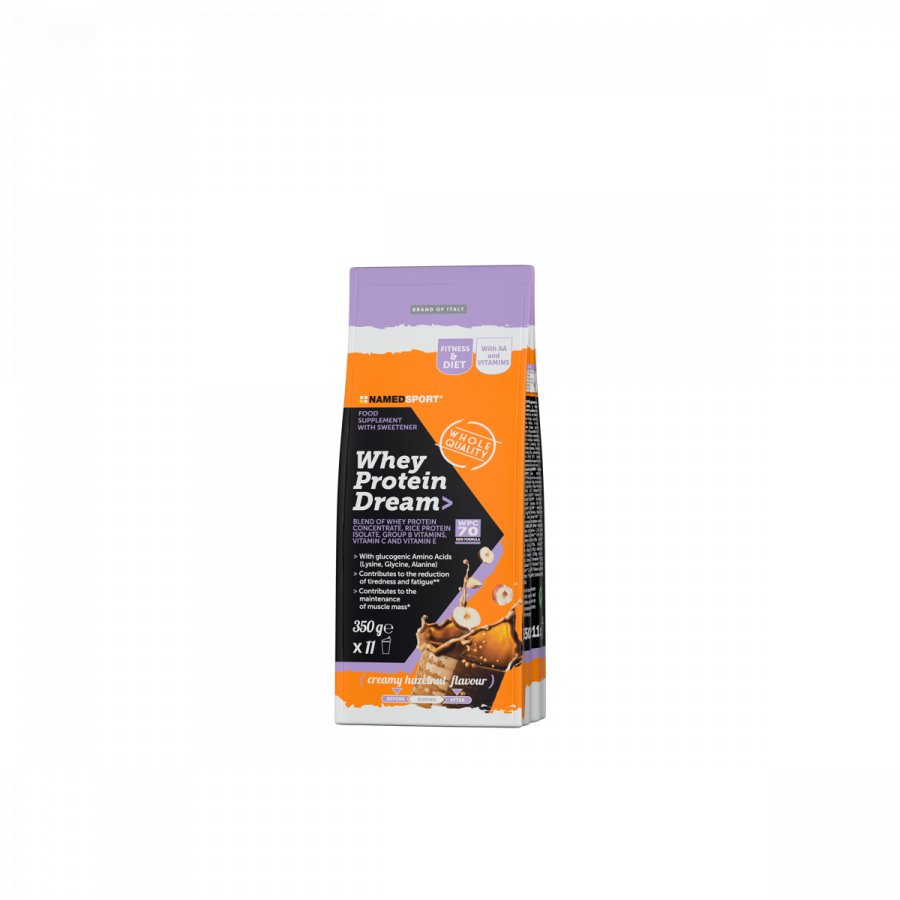 WHEY PROTEIN DREAM> Creamy Hazelnut, 350 gr, Named Sport