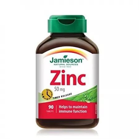 Zinc 50 mg, 90 tablete, Jamieson