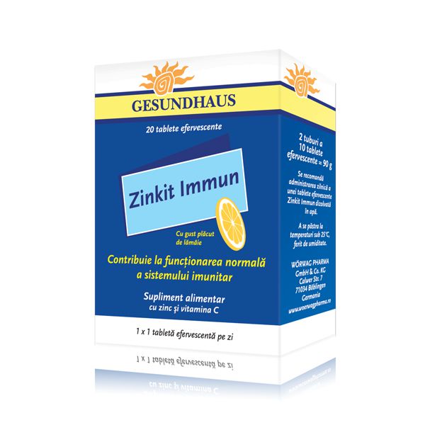 Zinkit Immun, 20 tablete, Worwag Pharma-